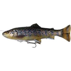 SHAD SAVAGE 4D LINE THRU PULSETAIL TROUT 16CM/51G BROWN TROUT