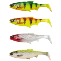 Shad Savage Gear 3d River Roach 8cm 5g Dark Water Mix 4buc/plic