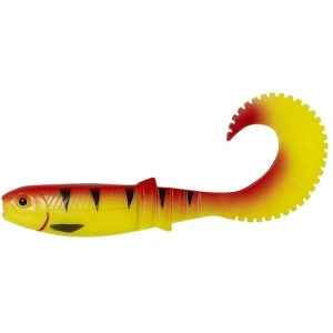 SHAD SAVAGE LB CANNIBAL CURLTAIL 12.5CM/10G/GOLDEN AMB 3BUC/PLIC