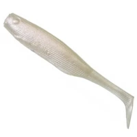 SHAD SOFT BAIT GUNKI PEPS, WHITE FLASH, 9CM, 5.3G, 5BUC/PLIC