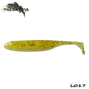 Shad 4Predators Finesse Impact Chartreuse - Pearl 10cm L017 5buc/plic