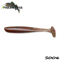 Shad 4Predators Slim Shad Motoroil Red 9cm S006 5buc/plic