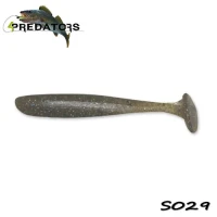 Shad 4predators Slim Shad Olive Hunter 9cm S029 5buc/plic