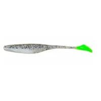 Shad Bass Assassin Turbo Shad 10cm S P Silver Phantom / Chart Tail    10 Bucati / Plic