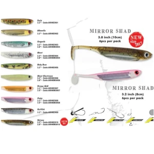 Shad Colmic Herakles Mirror 10cm culoare GHOST CHARTREUSE