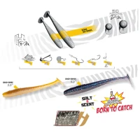 Shad Colmic Herakles Shad-ow85 8.9cm Flash Minnow, 10buc/plic