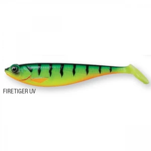 Shad DAM Effzett Shadster 7cm 3.4gr Firetiger UV
