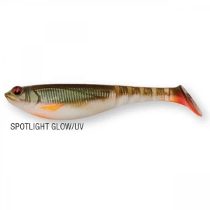 Shad DAM Effzett Shadster Power Tail 6cm 2.4gr Spotlight Glow UV