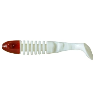 Shad Delalande Skeleton 11cm White Red Head 61