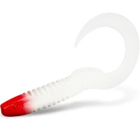 Shad Delphin TwistaX Eeltail UVs, RedFace, 6cm, 5buc/pac