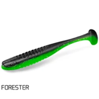 Shad Delphin Zandera Uvs, Forester, 10cm, 5buc/pac