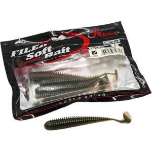 Shad Filfishing Filex Worm Hero, Culoare 05, 8.75cm, 5buc/pac