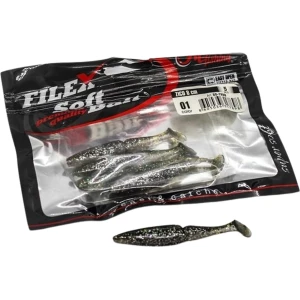 Shad Filfishing Filex Zico, Culoare 01, 8cm, 5buc/pac