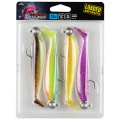 Shad Fox Rage Zander Pro Shad Mixed UV Colour Pack LOADED 12cm, 12g, 4/0 head, 4buc