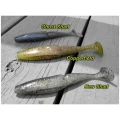 Shad Gambler TZ Glow Chartreuse 7.6cm, 12buc/plic