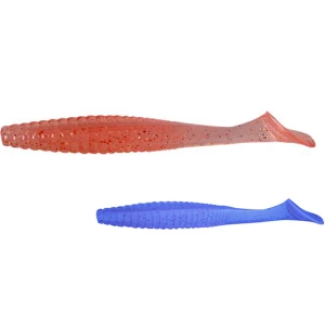 Shad Hide Up Stagger Original Salt 4", SN-16 UV Purple Amijaco, 10.2cm, 10g, 8buc/pac