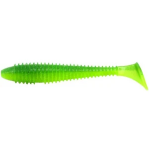 Shad Keitech Swing Impact FAT, Lime / Chartreuse 424, 8.4cm, 7buc/pac
