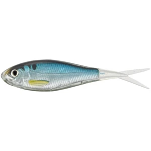 Shad Live Target Skip Shad Soft Jerkbait, Silver / Blue, 11cm, 4buc/pac