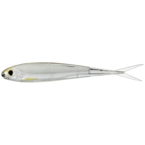 Shad Live Target Twitch Minnow Soft Jerkbait, Silver / Pearl, 11.5cm, 4buc/pac