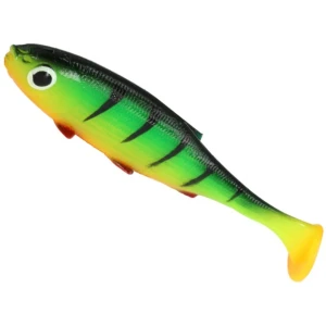 Shad Mikado Real Fish, Culoare Firetiger, 10cm, 4buc/pac