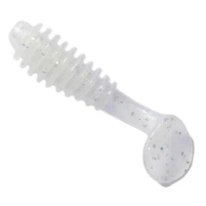 Shad Reins Bubbling Shad, Clear Pearl Silver , 5cm, 12buc/plic