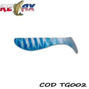 Shad Relax Kopyto Tiger TG002 6.2cm 4buc/plic