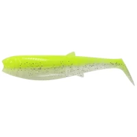 Shad Savage Gear Cannibal, Flou Yellow Glow, 8cm, 5g, 5buc/pac