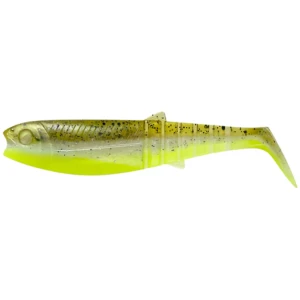 Shad Savage Gear Cannibal, Green Pearl Yellow, 10cm, 9g, 5buc/pac