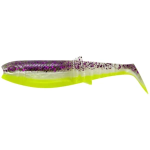 Shad Savage Gear Cannibal, Purple Glitter Bomb, 6.8cm, 3g, 5buc/pac