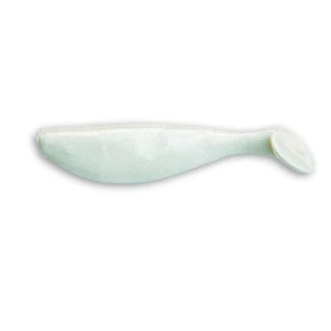 Twister Delaland Shad 8 Cm White 4 Buc