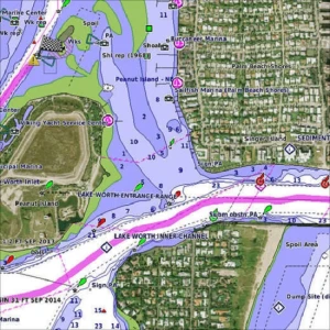 Harta Garmin pentru Dunare