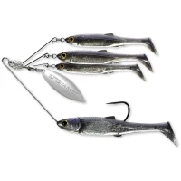 Spinnerbait Live Target Baitball Spinner Rig, Medium, 851 Purple Pearl / Silver, 11g