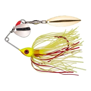 Spinnerbait Strike King Bleeding Bait Mini-King, Bleeding Chartreuse, 3.5g