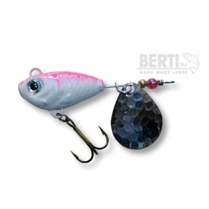 Spinertail Bertilure FISH-HELIC NR.4 COLORADO Culoare ALB ROZ FLUO 17 gr