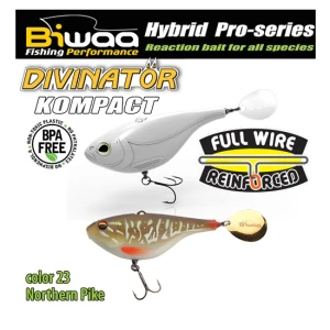Spinnertail Biwaa Divinator Kompact 90 Northern Pike 9cm 55g 1buc