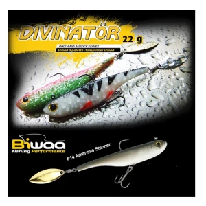 Spinnertail Biwaa Divinator Medium Arkansas Shiner 18cm 35g
