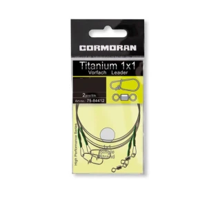 STRUNA CORMORAN TITANIUM 20CM/12KG 2BUC/PL