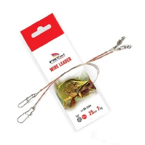 STRUNA FALCON WIRE LEADER 7x7  25CM  12KG 2 BUC/PLIC