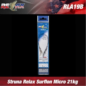 STRUNA RELAX SURFLON MICRO ULTRA BLACK 3buc/plic 21kg 35cm