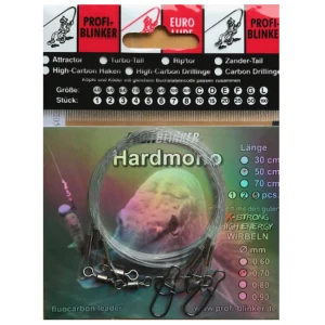 Set Strune ProfiBlinker Fluorocarbon 0.60mm/50cm, 3buc