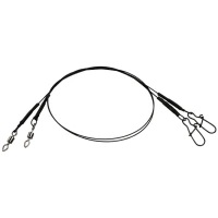 Struna Dam Effzett Coated 1x7 Black, 30cm, 20kg. 2buc/pac