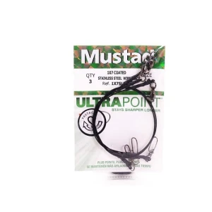 Struna Mustad CoastLock 30cm 25lbs 3buc 7x1