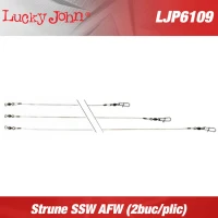 Strune Lucky John Ssw Afw Nylon Coated 25cm, 0.28mm, 9kg, 2buc/plic