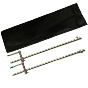 SET PICHETI INOX MOSTIRO 50-90CM PLUS STABILIZATOARE SI HUSA
