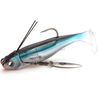 Swimbait RAID Head Swimmer Libero, 003 Ice Black, 7g, 2buc/pac