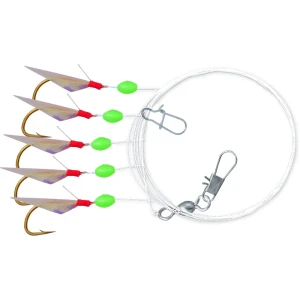 TAPARINA ZEBCO NR 6 portocaliu UV, verde luminos 