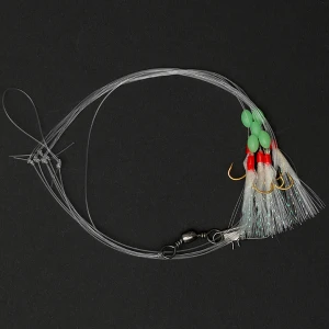 Taparina DAM Searig 2 Herring Real SKin UV Nr.8, 140cm/10cm, 0.40/0.30mm, 5buc/pac