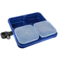 Tava Laterala  + 2 Cutii Momeala TF By Dome 36.5x36.5x7.5cm