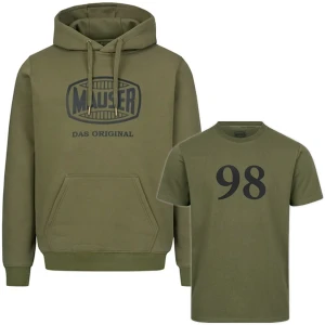 Set Hanorac + Tricou MAUSER 581 Dull Olive, Marime M