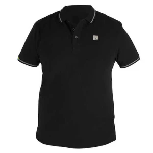 TRICOU PRESTON BLACK POLO L